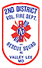 Second District Vol Fire Deptment and Rescue Squad Company 6 uniform patch