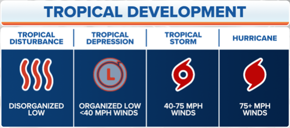 Tropical Development Info Chart