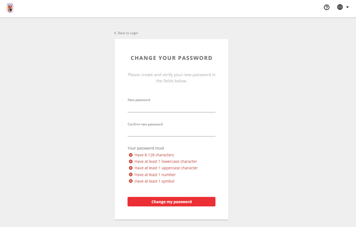 Step six of account access process