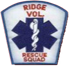 Ridge Volunteer Rescue Squad Company 49 uniform patch 